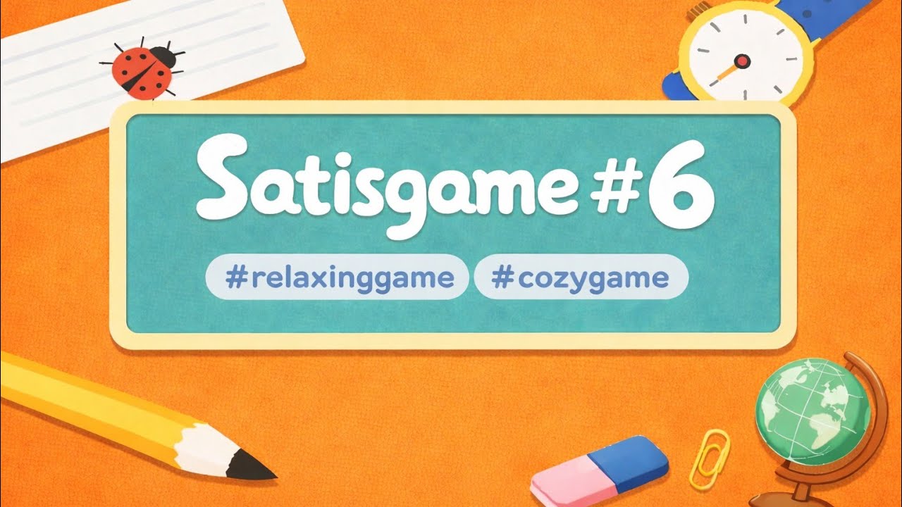 Satisgame #6 🎨💆‍♀️#relaxinggame #cozygame #gameplay