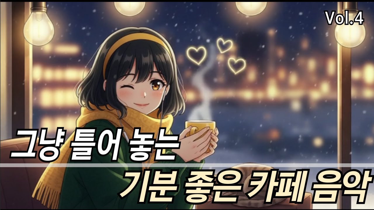 카페에서 듣기 좋은 음악모음 ❄️ 겨울 감성 음악 | 비 오는 날 카페 창가에서 듣는 이별 노래🎵 (휴식, 공부,감성)