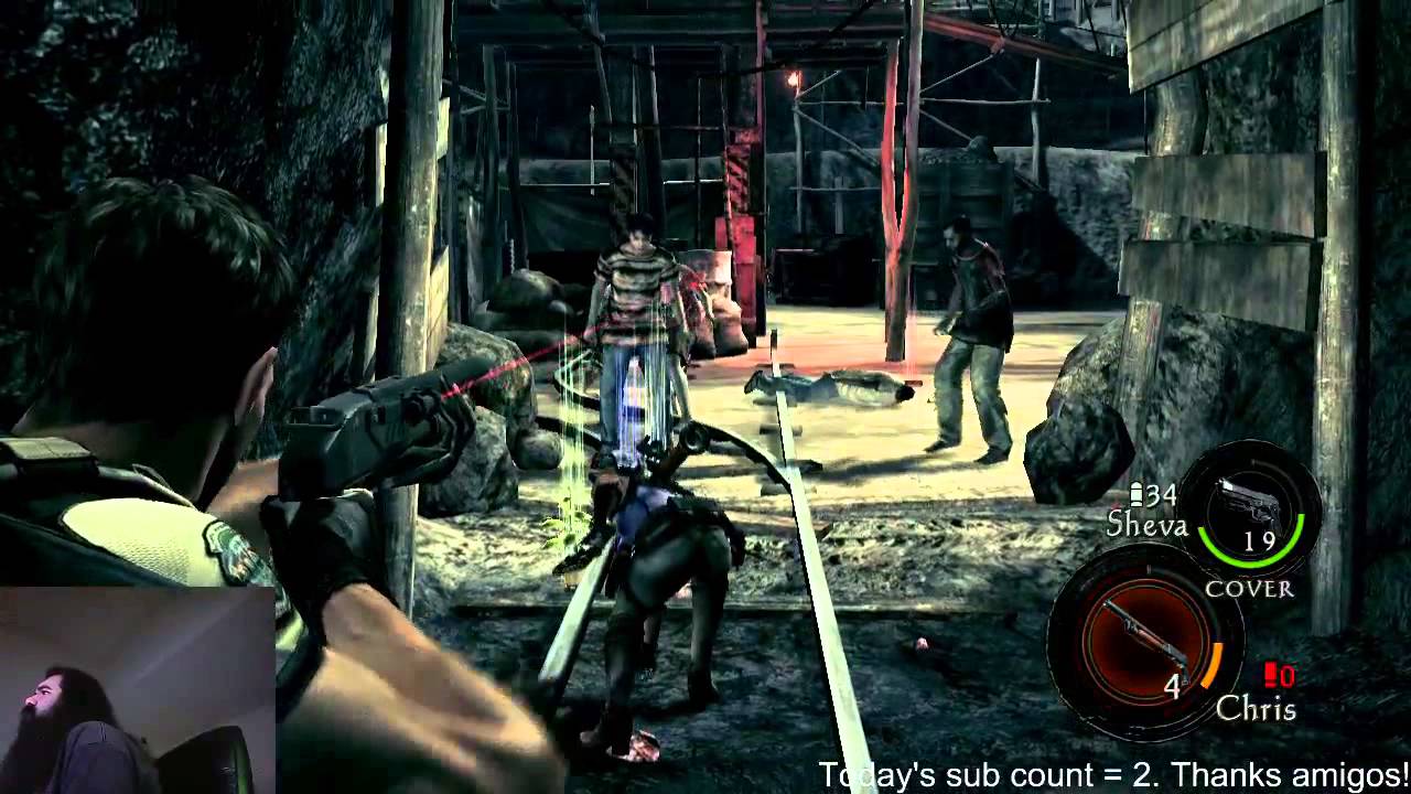 Resident Evil 5 Coop with Aris and Rickstah Part 3