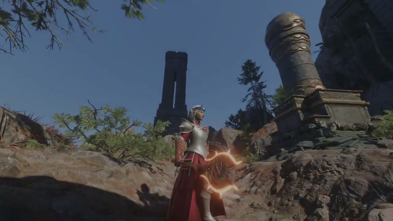 Enshrouded , Leona unlocks Albaneve Summits , those green poison guy's don't know what hit them lol.