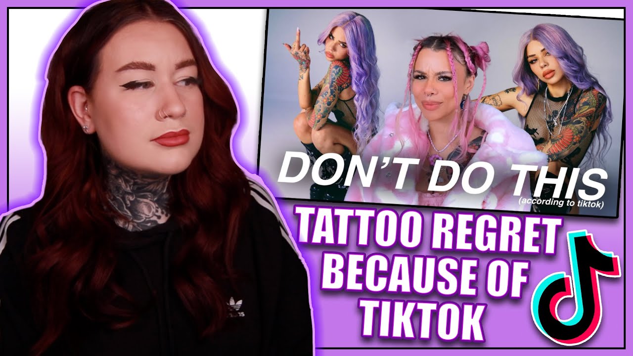 Tattoo Enthusiast Reacts To: I REGRET MY TATTOOS… because of TikTok? | Snitchery