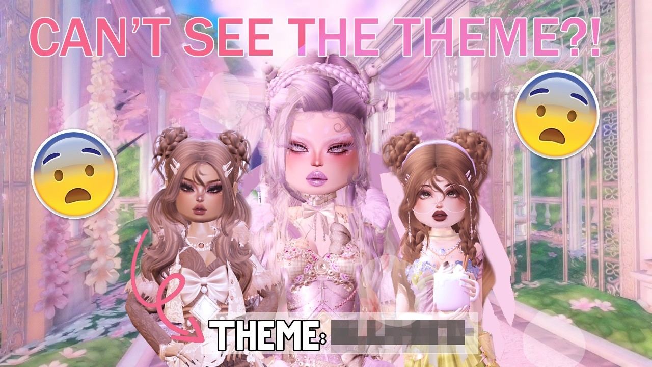 I CAN'T *SEE THE THEME* IN DRESS TO IMPRESS! (bit of a flop xd)