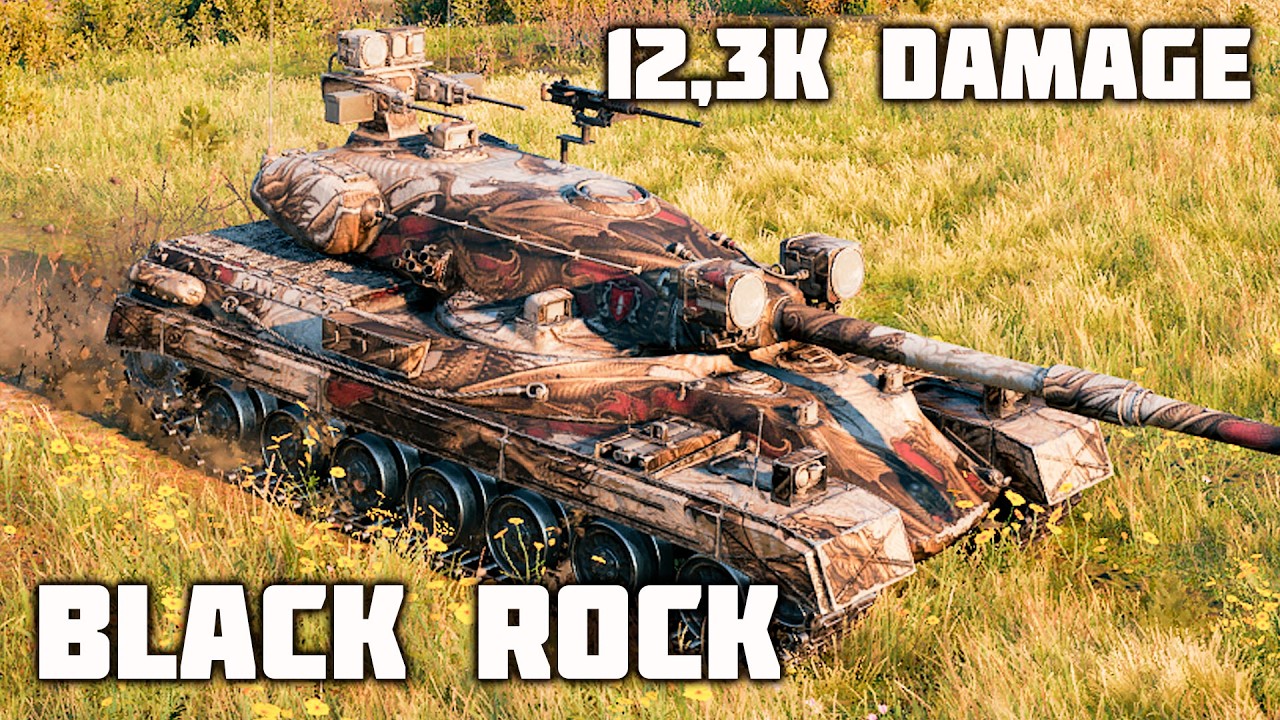 Black Rock WoT – 2Kills, 12,3K Damage