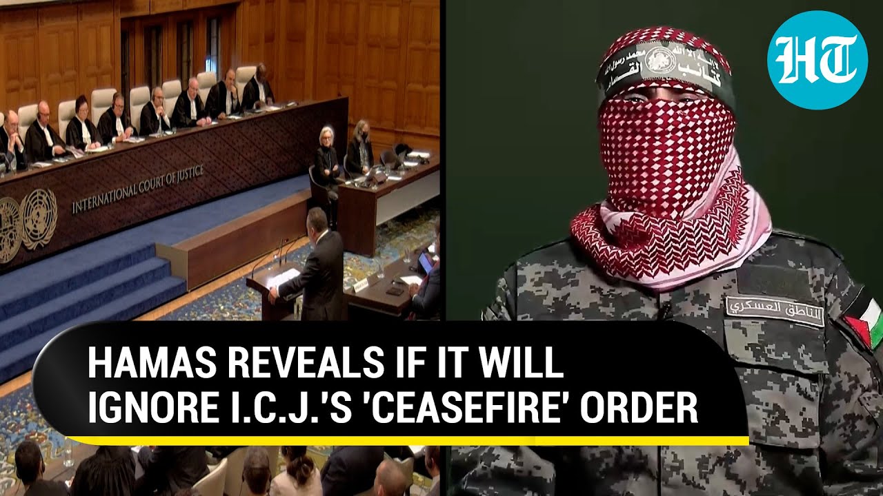 Hours Before ICJ Ruling, Hamas Declares, 'If Ceasefire Is Ordered…' | Israel | Gaza | South Africa
