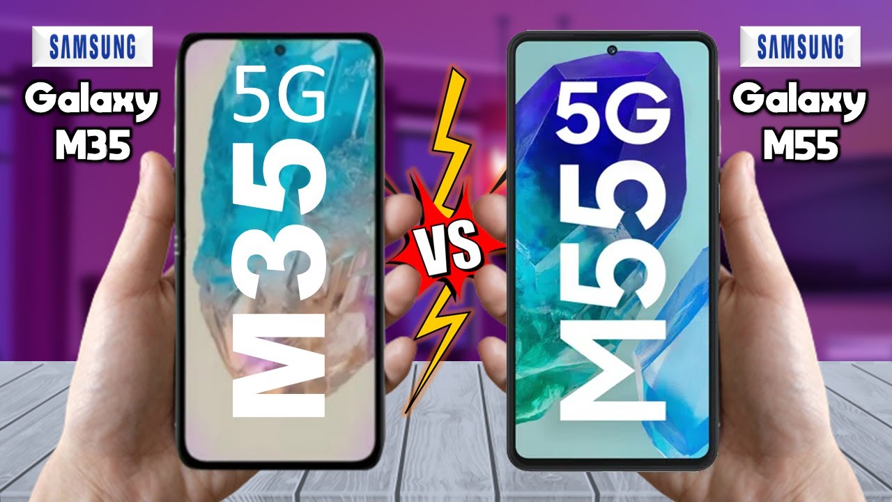 Samsung Galaxy M35 Vs Samsung Galaxy M55 - Full Comparison 🔥 Techvs