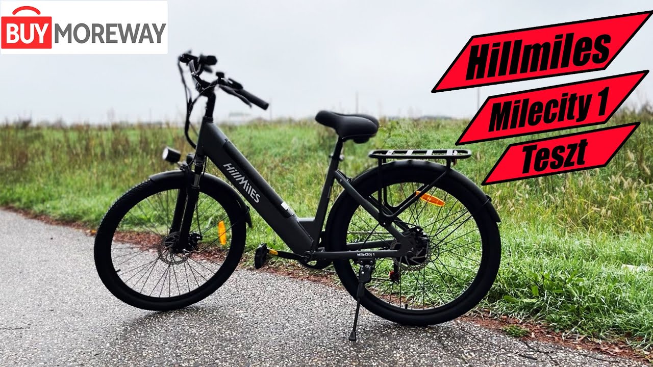 A család kedvence I HillMiles MileCity 1 elektromos kerékpár teszt