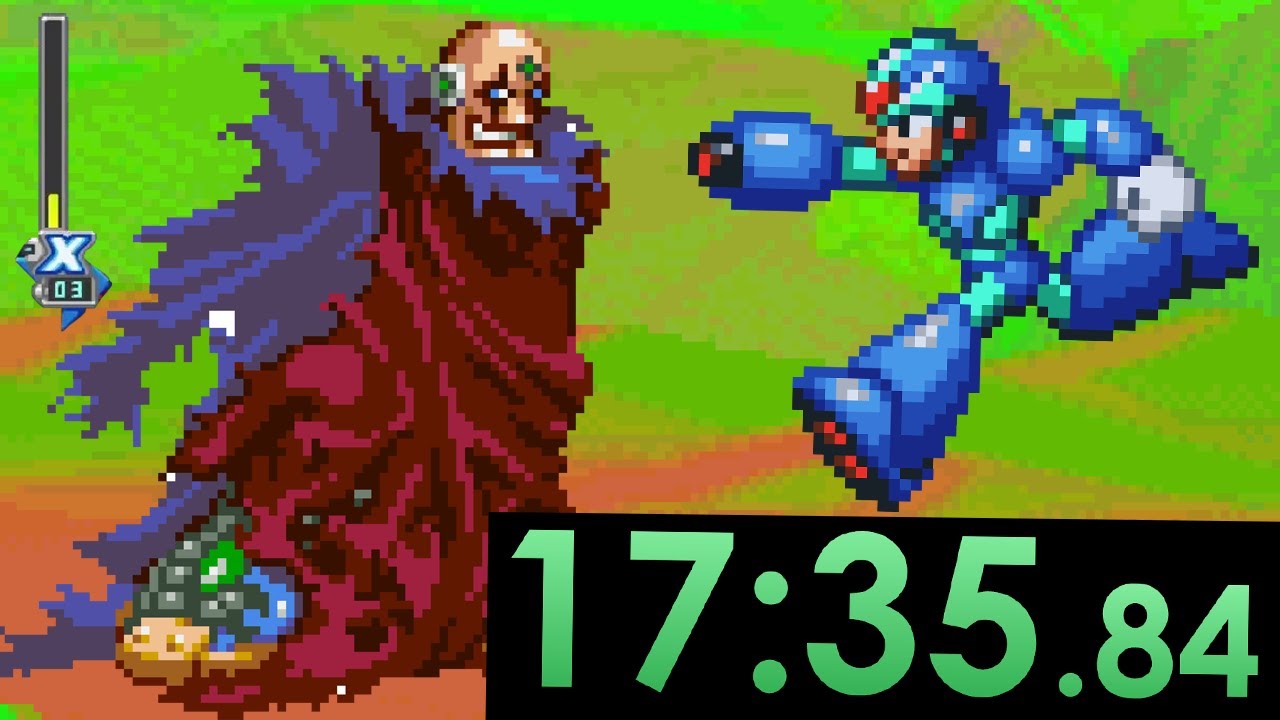 A Speedrun do Recorde Mundial de Mega Man X6 é INSANA! (reagindo)