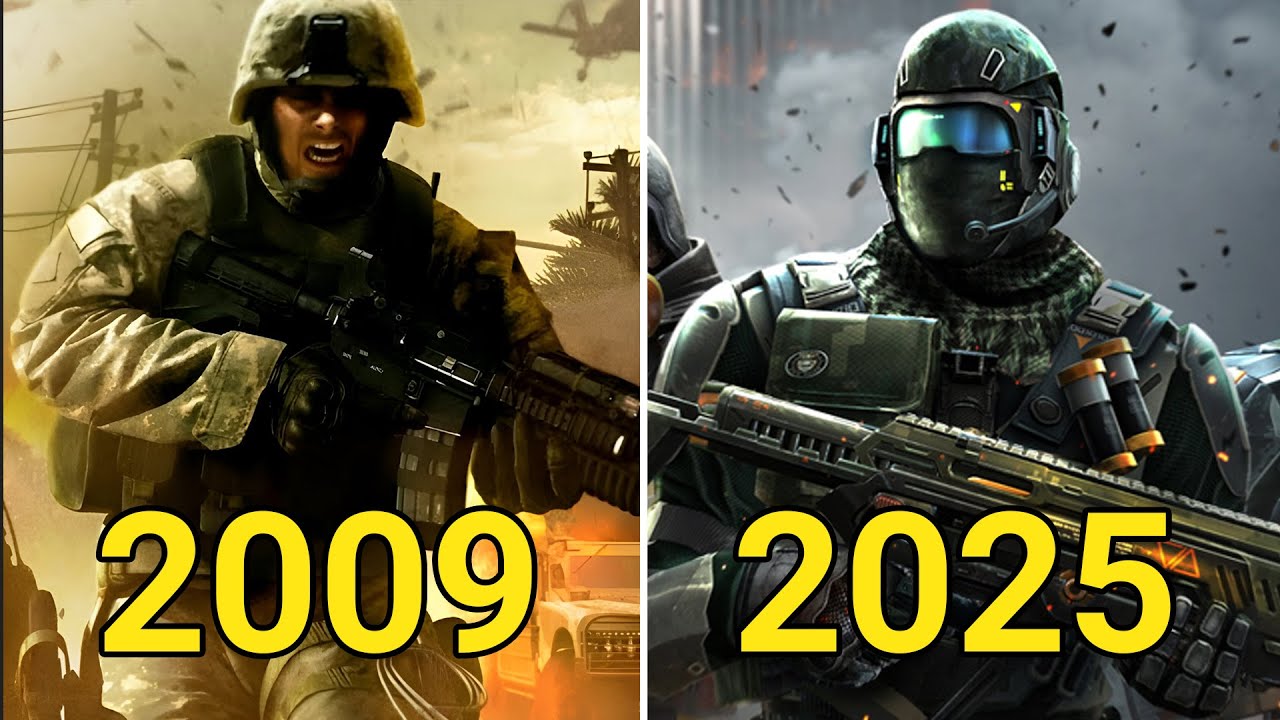 Эволюция современных боевых игр (2009-2025)