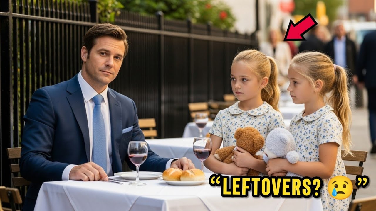 Lonely CEO Heard &lsquo;May We Have Your Leftovers&rsquo; from Twin Little Girls, Then He Saw the Eyes...