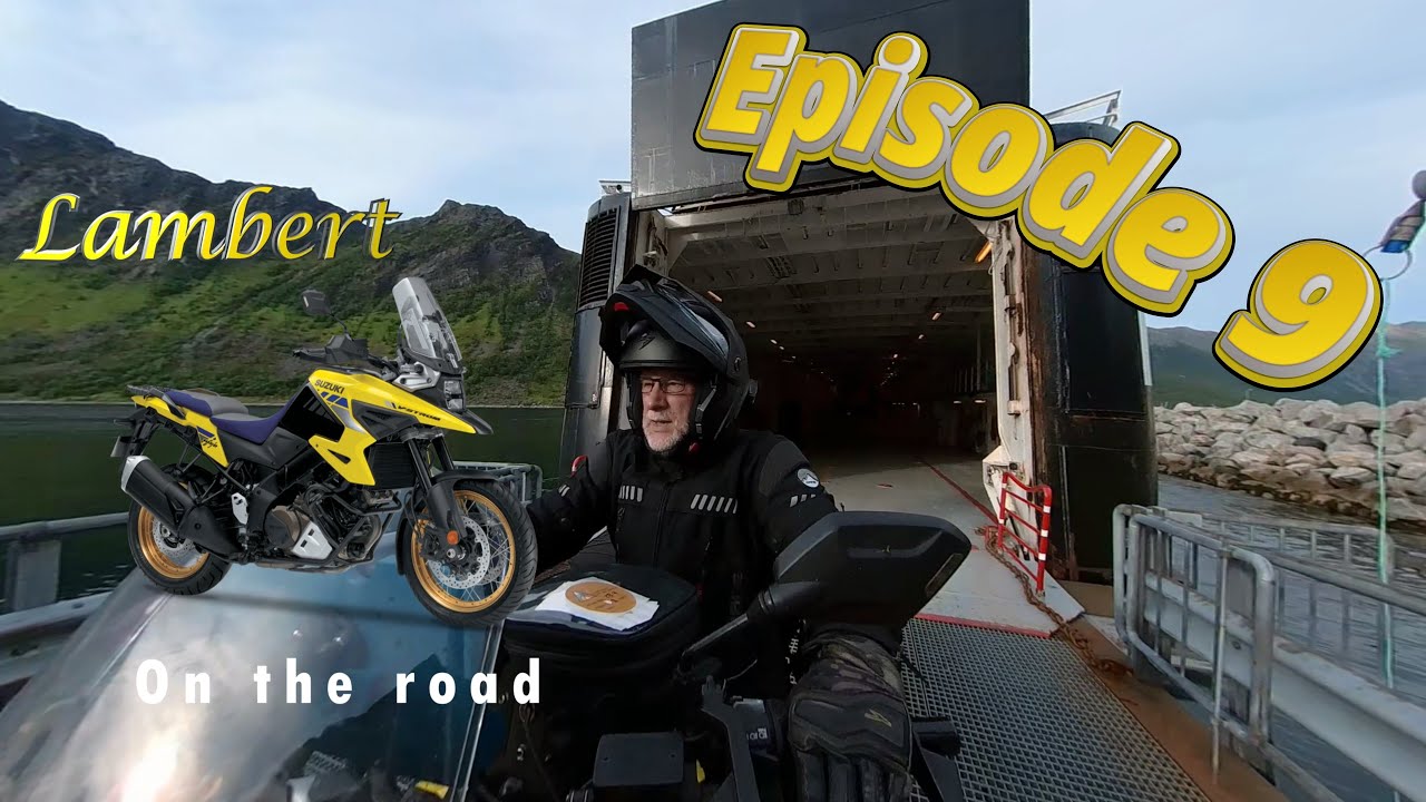 Solo motorcycle trip to the North Cape - Episode 9 - From the Lofoten to Finnsnes - Part 2