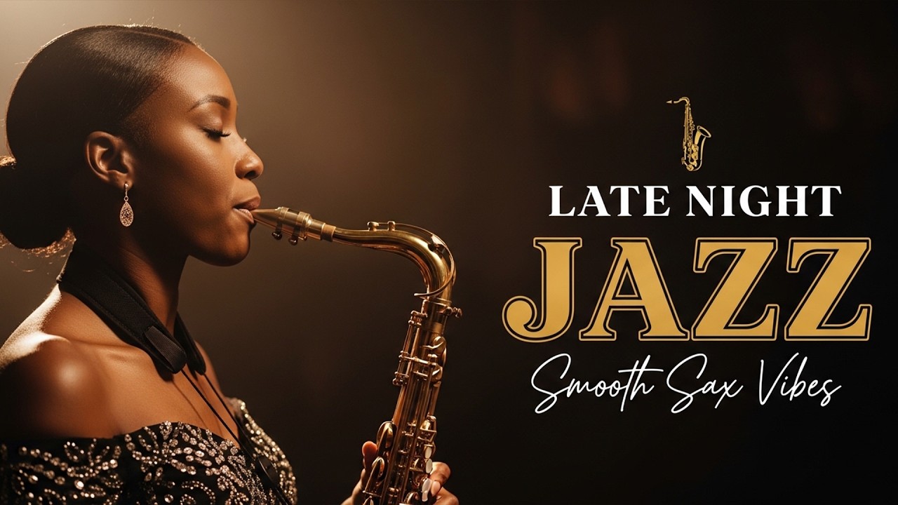 Late Night Jazz Lounge 🌙 Smooth Saxophone & After-Dark Lounge Rhythms for Relaxing & Unwinding