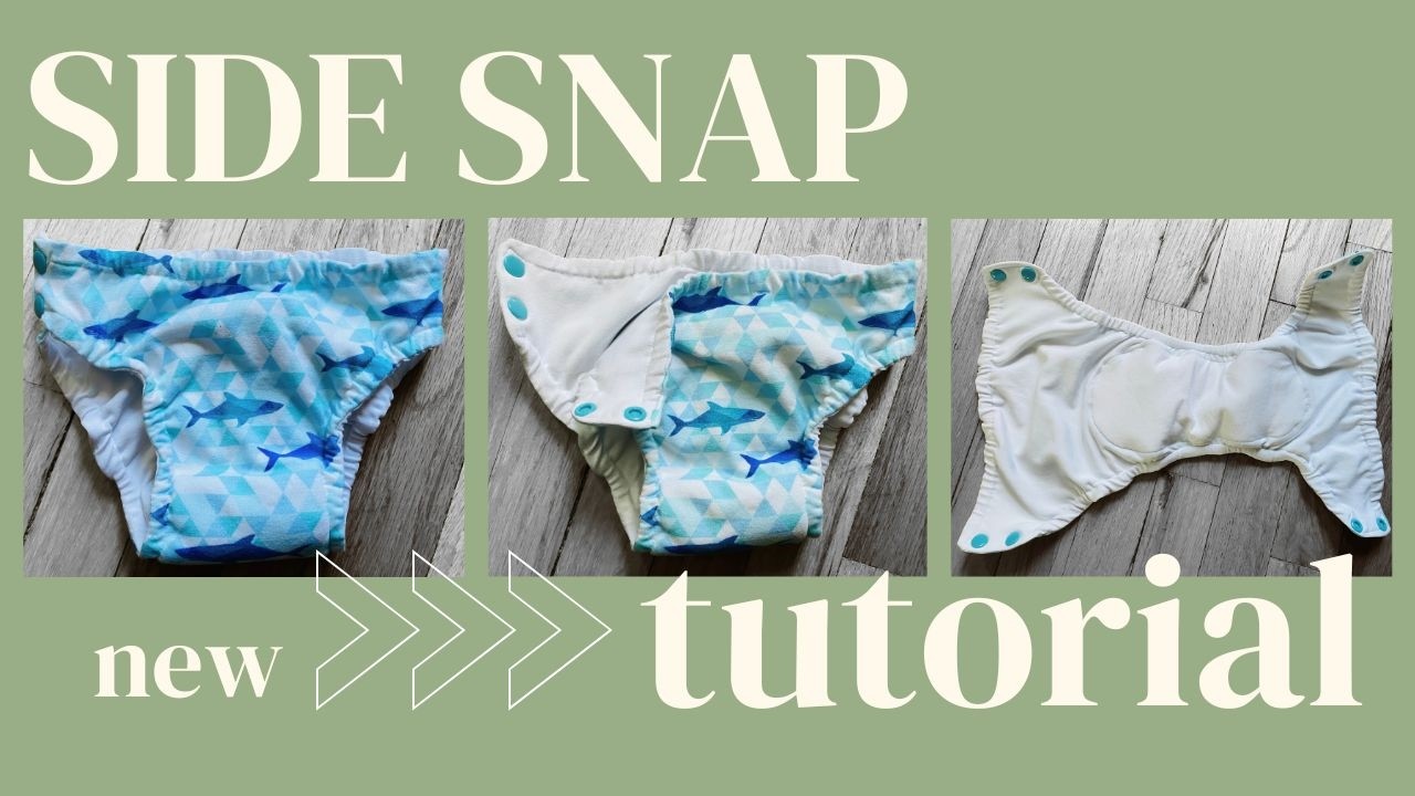 How to Sew a Side Snap Training Pant