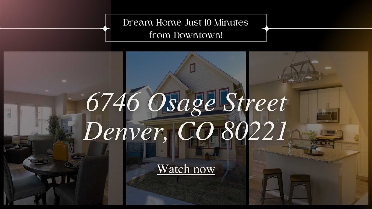 Dream Home in Midtown Denver! Stunning Mountain Views & Modern Living!