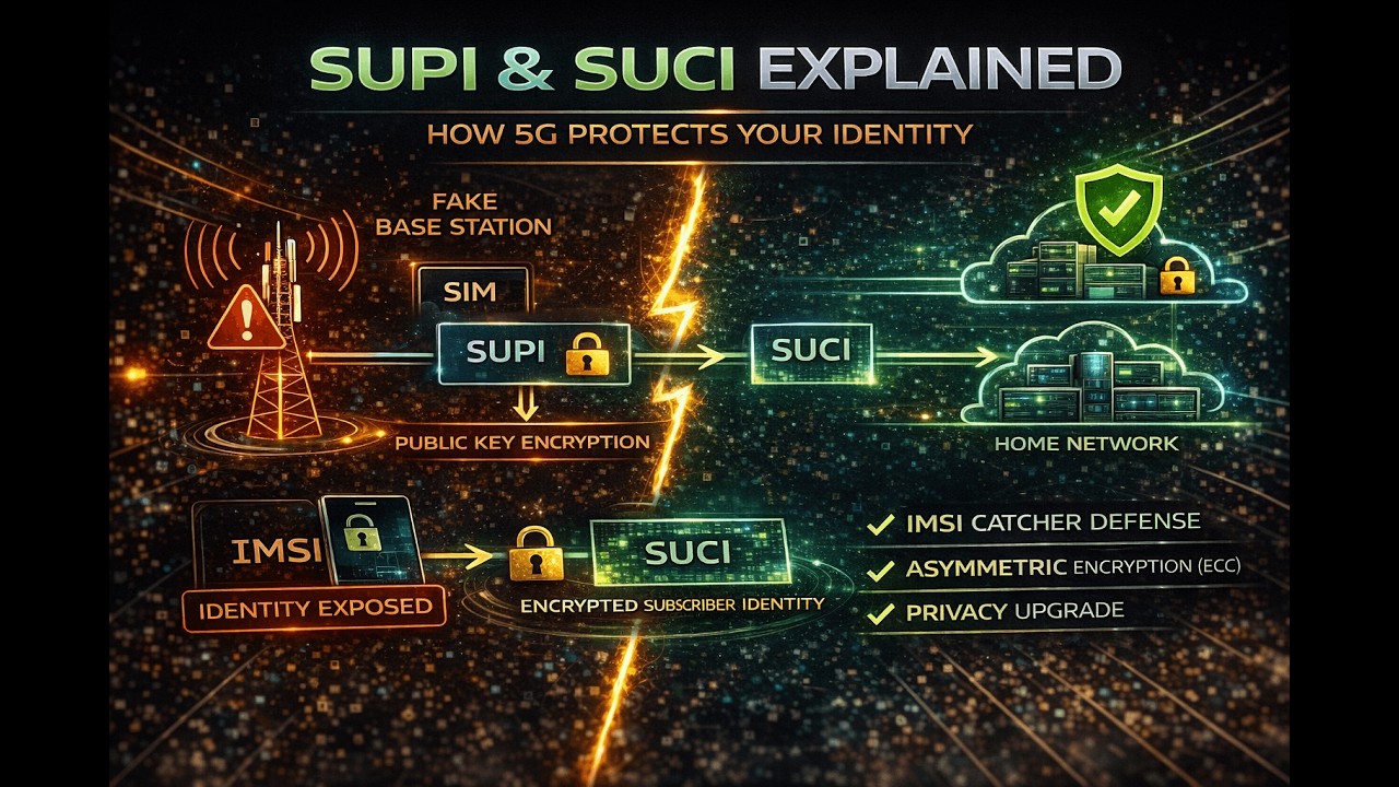 SUPI & SUCI Explained – How 5G Protects Your Identity