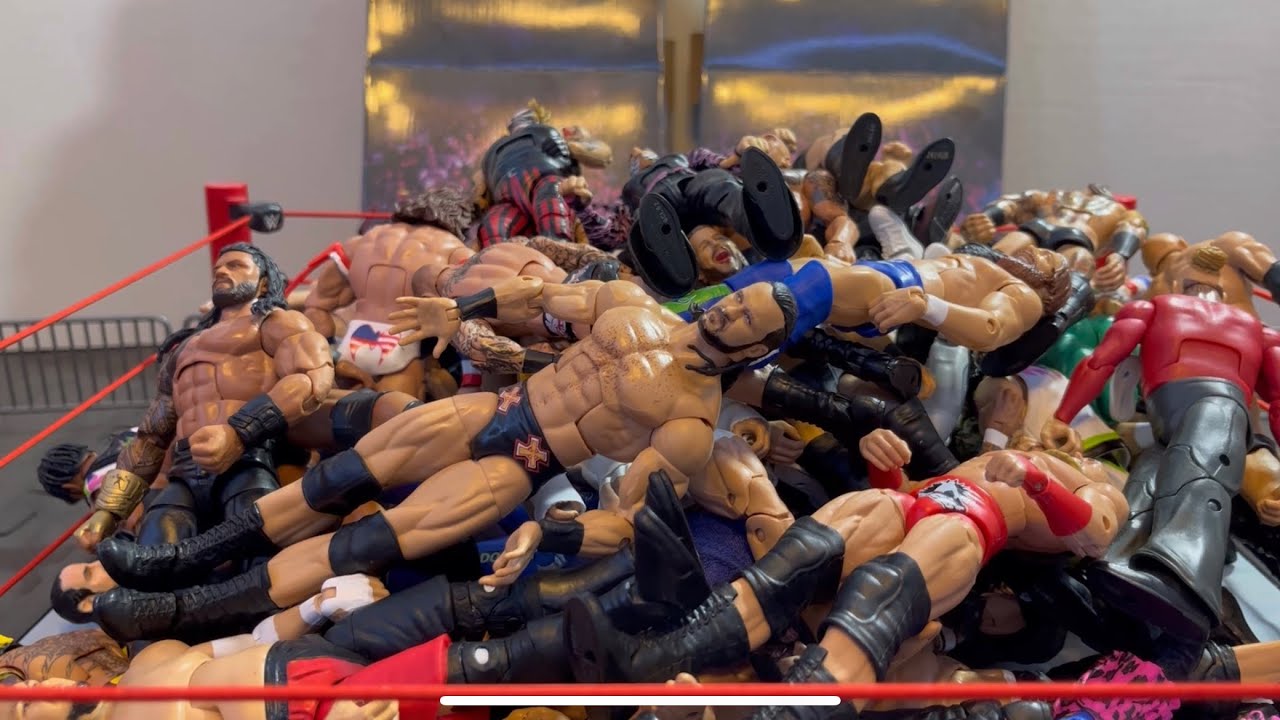 MY 2022 WRESTLING ACTION FIGURE COLLECTION!!!