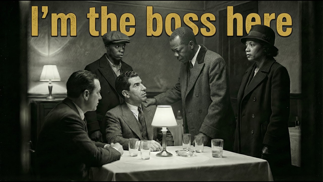 Lucky Luciano threatens Bumpy Johnson — but what Bumpy did next forced Luciano to leave Harlem.
