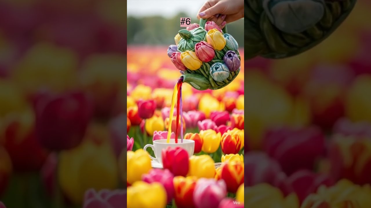 [AI ASMR ] which tea will you choose ? #asmr #satisfying #oddlysatisfying #relaxing 