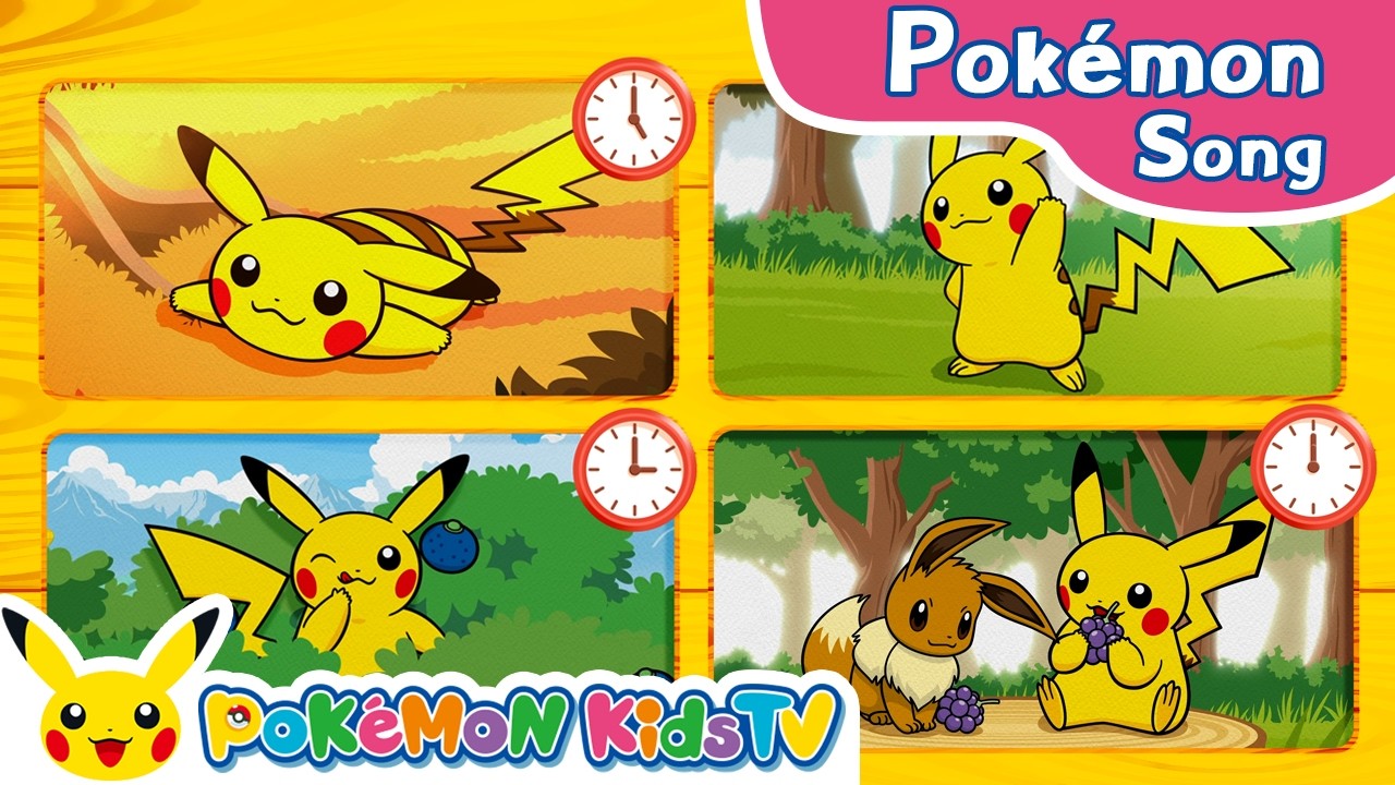 One Day with Pikachu | Pok&eacute;mon Song | Original Kids Song | Pok&eacute;mon Kids TV