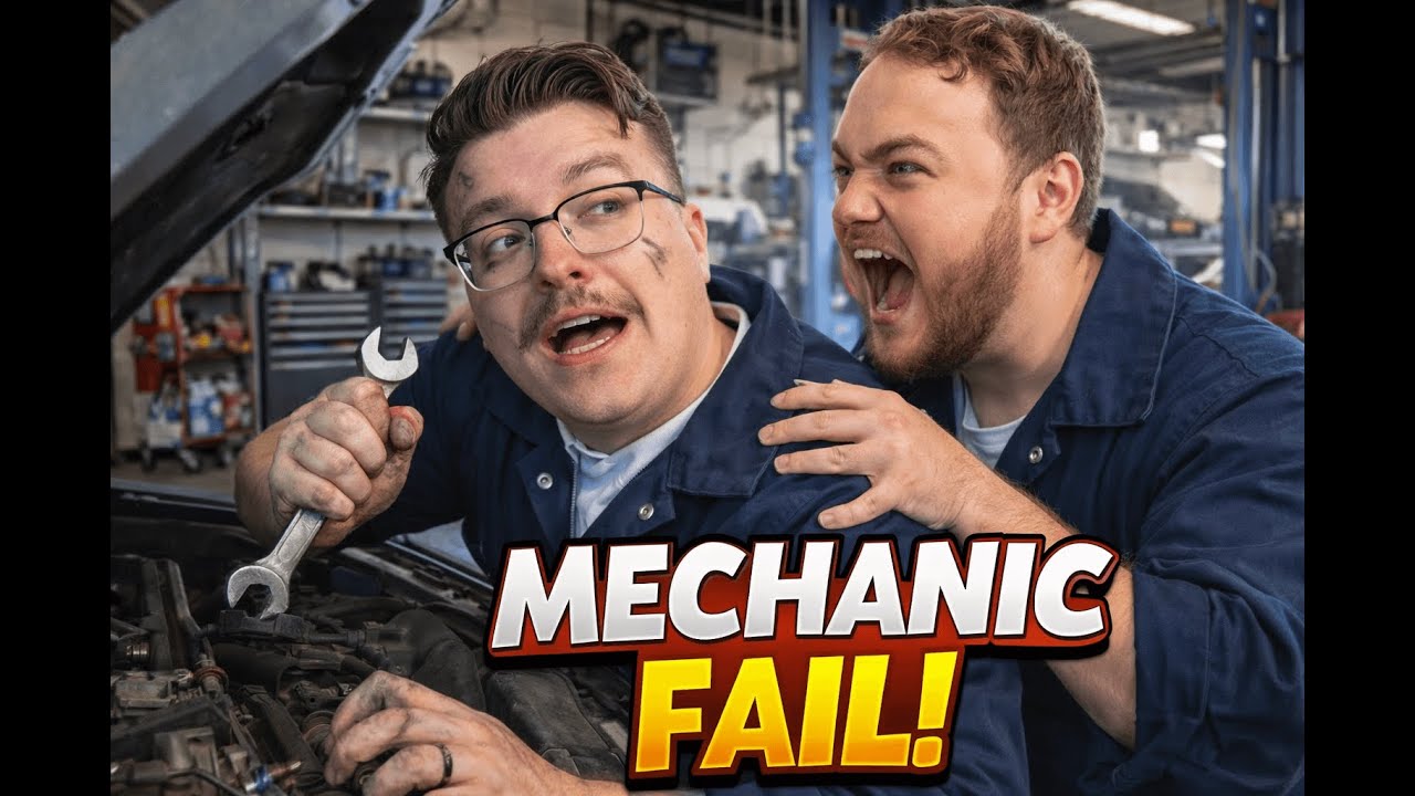 Repairing cars with a REAL car mechanic!