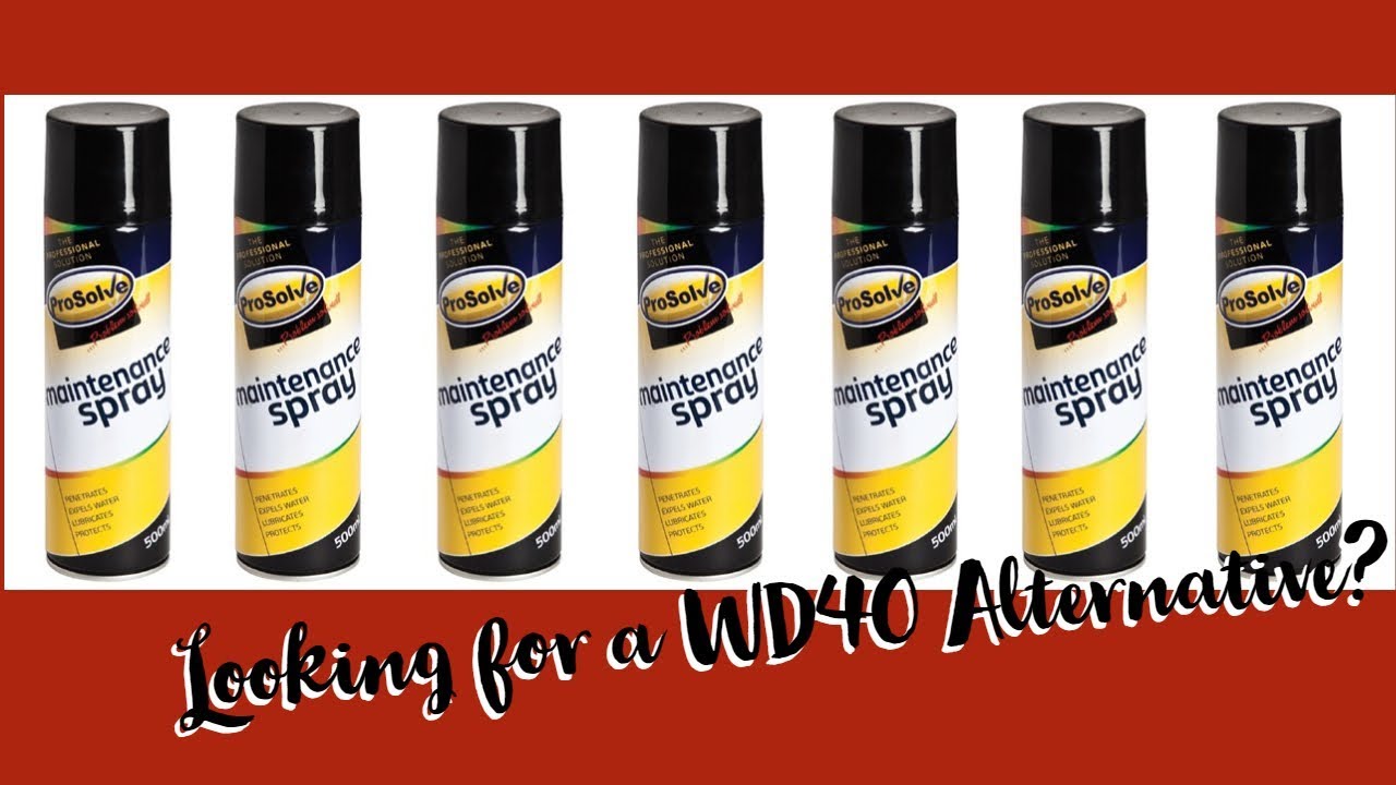 A Quick Guide To Maintenance Spray - An Alternative To WD40 | For Beginners
