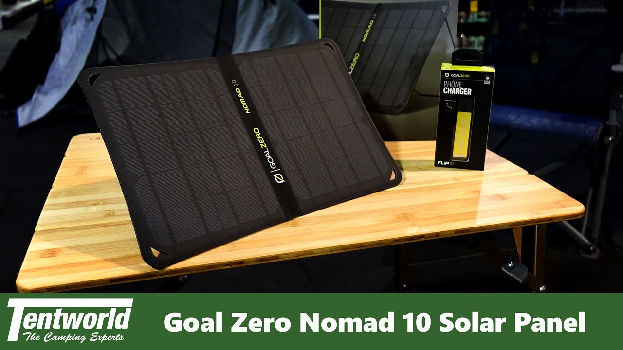 Goal Zero Mini Solar Panel - Portable Eco Friendly Charging