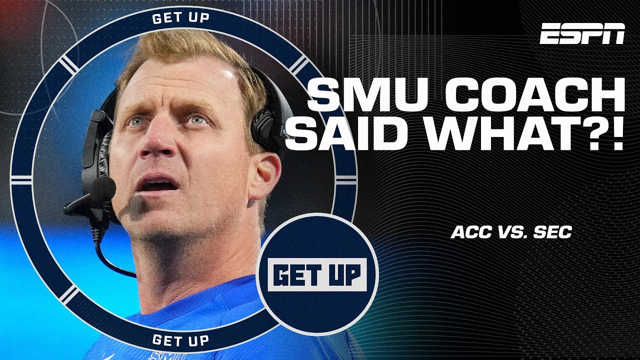 Paul Finebaum calls THIS SEC & ACC comparison 'comical and embarrassing' 😳 | Get Up