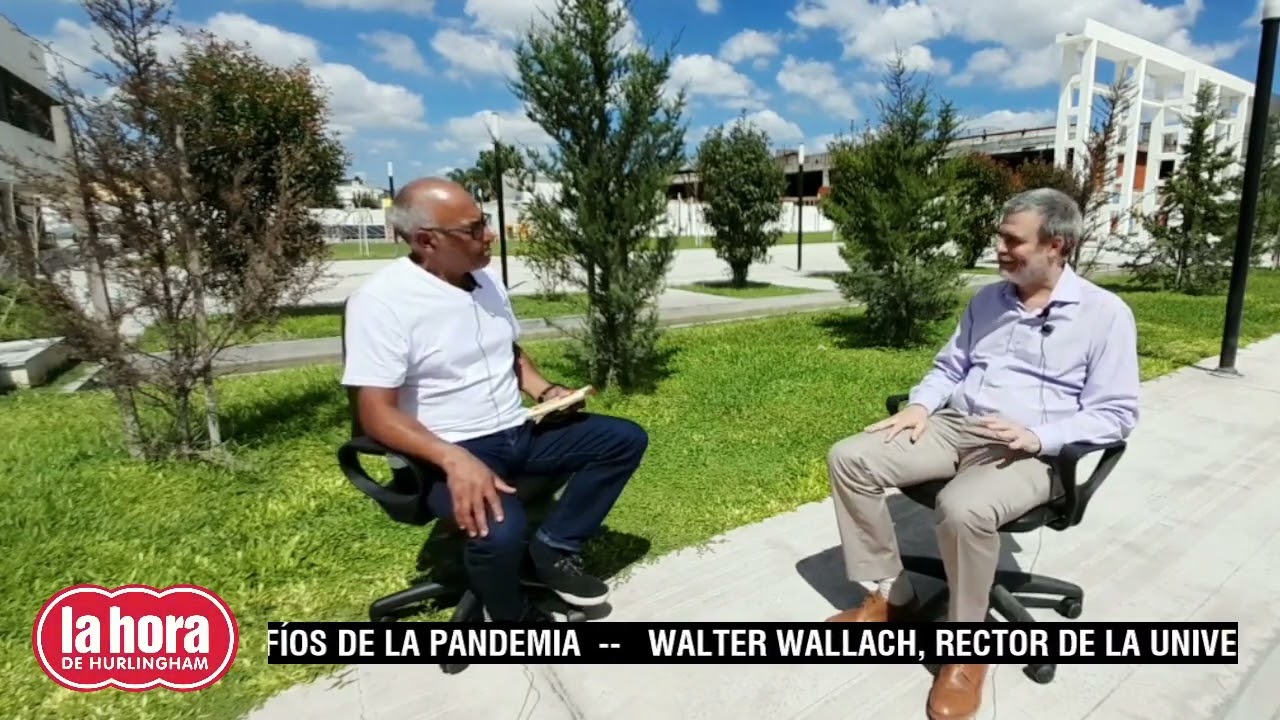 Ubaldo Luna entrevisto a Walter Wallach, plan de obras y los desaf&iacute;os en pandemia  9/2/2022