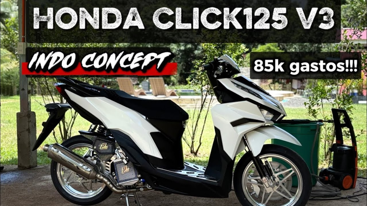 Honda Click125 V3 Indo Concept!!! 85k gastos!!!