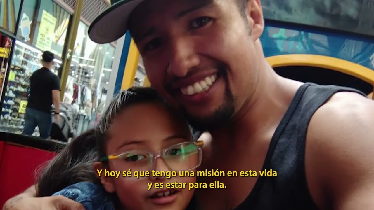 Cada paso de Mila es un sueño cumplido para su papá