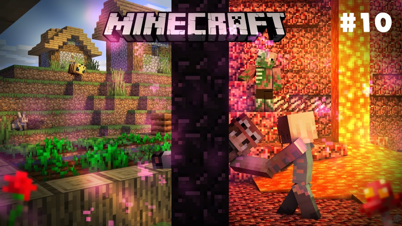NETHER SAY NETHER ! #10 [Let's Play - Minecraft] - VOD | feat @Kleinouned