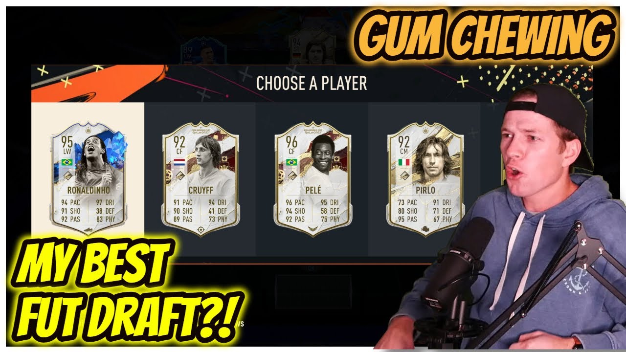 FIFA 23 ASMR | My Best FUT Draft?! - Gum Chewing & Whispering