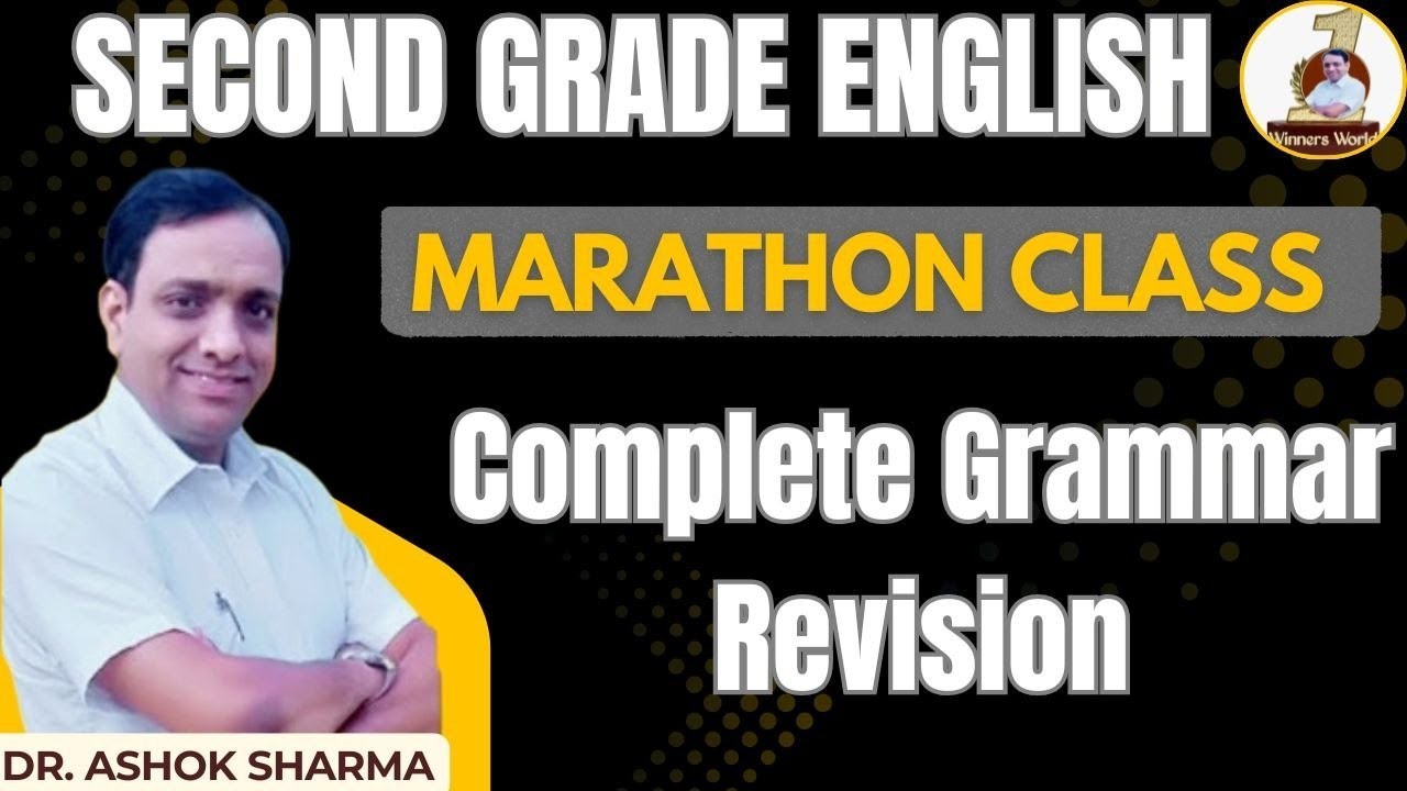 Second Grade English Complete Grammar Revision Marathon Class