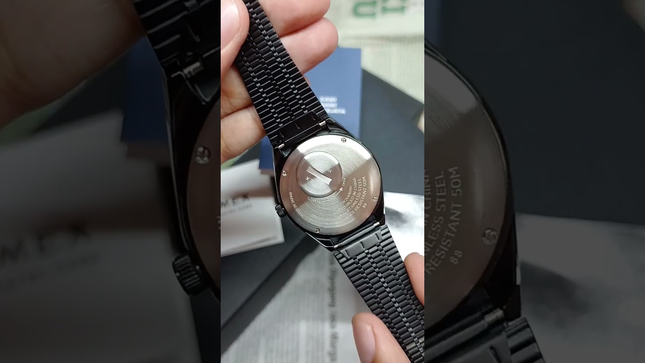 Timex Q Reissue TW2U61600 All Black