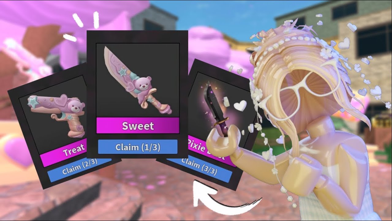 I CRASHED OUT 😳 *mm2 valentines update*