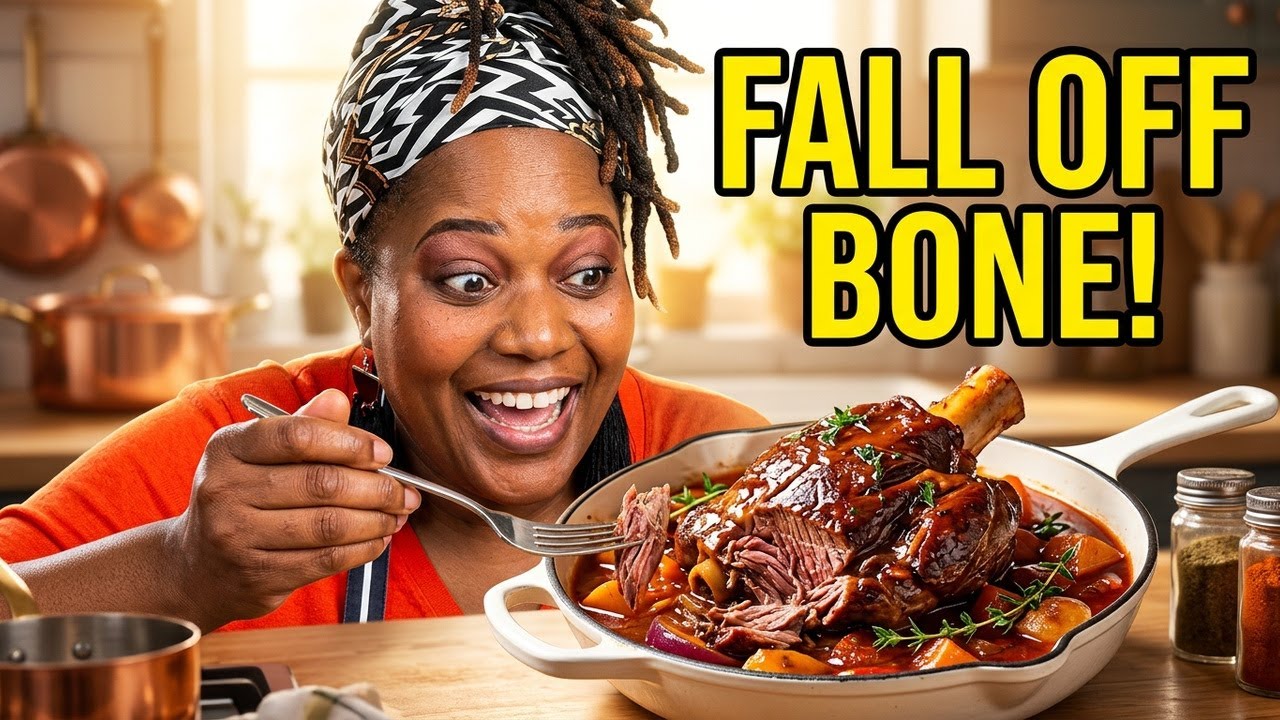 Braised Beef Shank - No Stress, All Flavor in One Pan