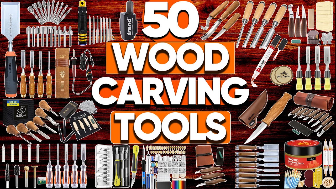 50 Wood Carving Tools On Amazon Every Crafter Needs