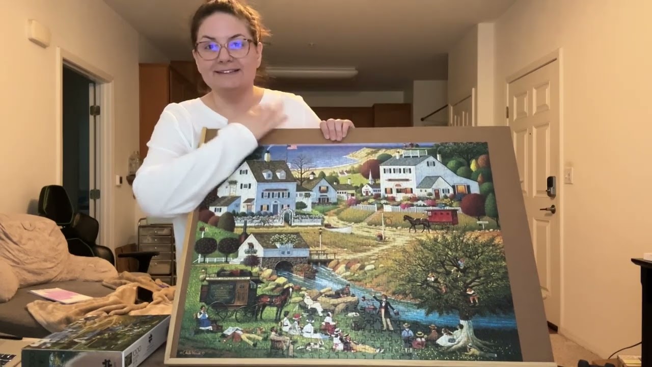 1000 Piece Jigsaw Puzzle Charles Wysocki Hound of The Baskervilles