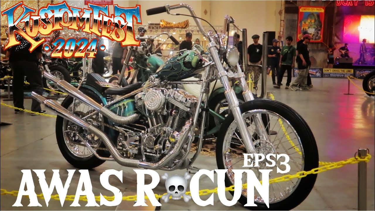 Video ini mengandung R*CUN CHOPPER! KUSTOMFEST 2024 eps 3
