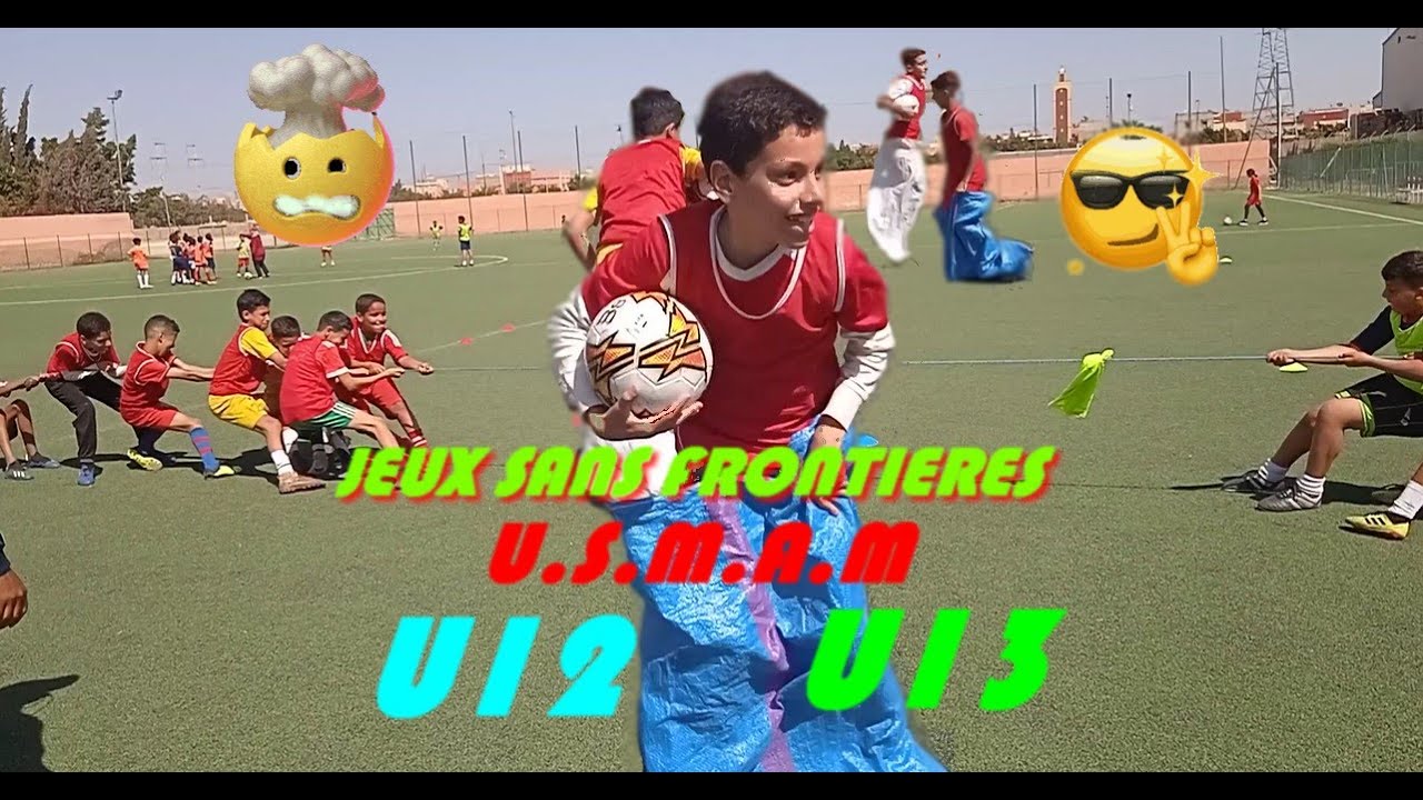 Jeux sans frontières .U S M A M ( u12 . u13 ) .. 21 / 04 / 2022