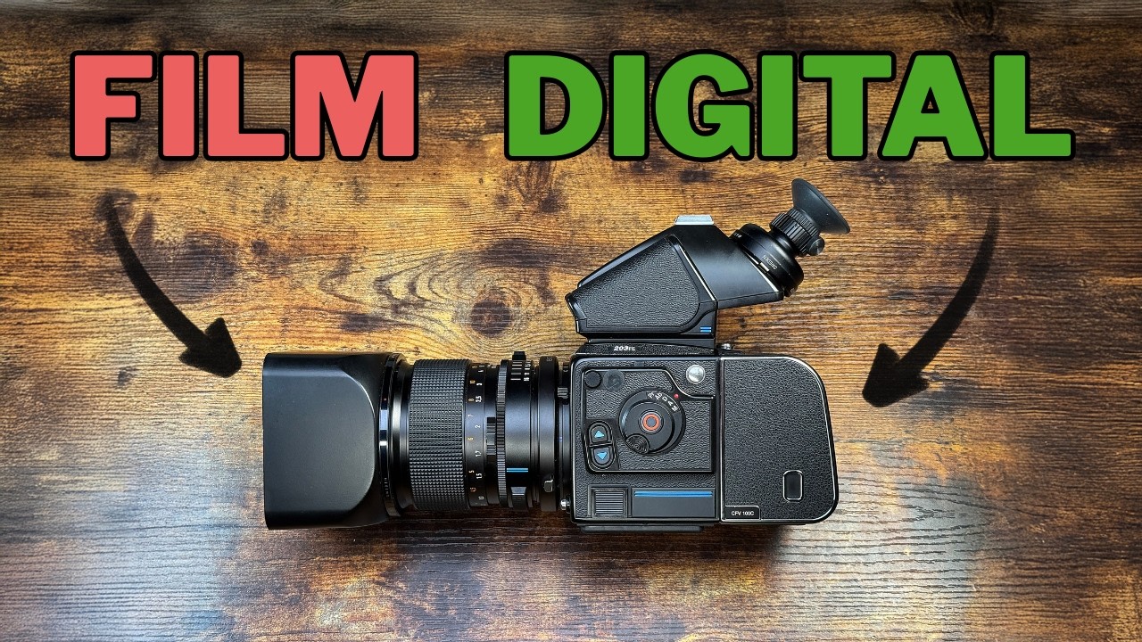 Hasselblad 203FE + CFV 100C: How to Shoot 100MP on Vintage Glass. FIlm Soul with a Digital Brain