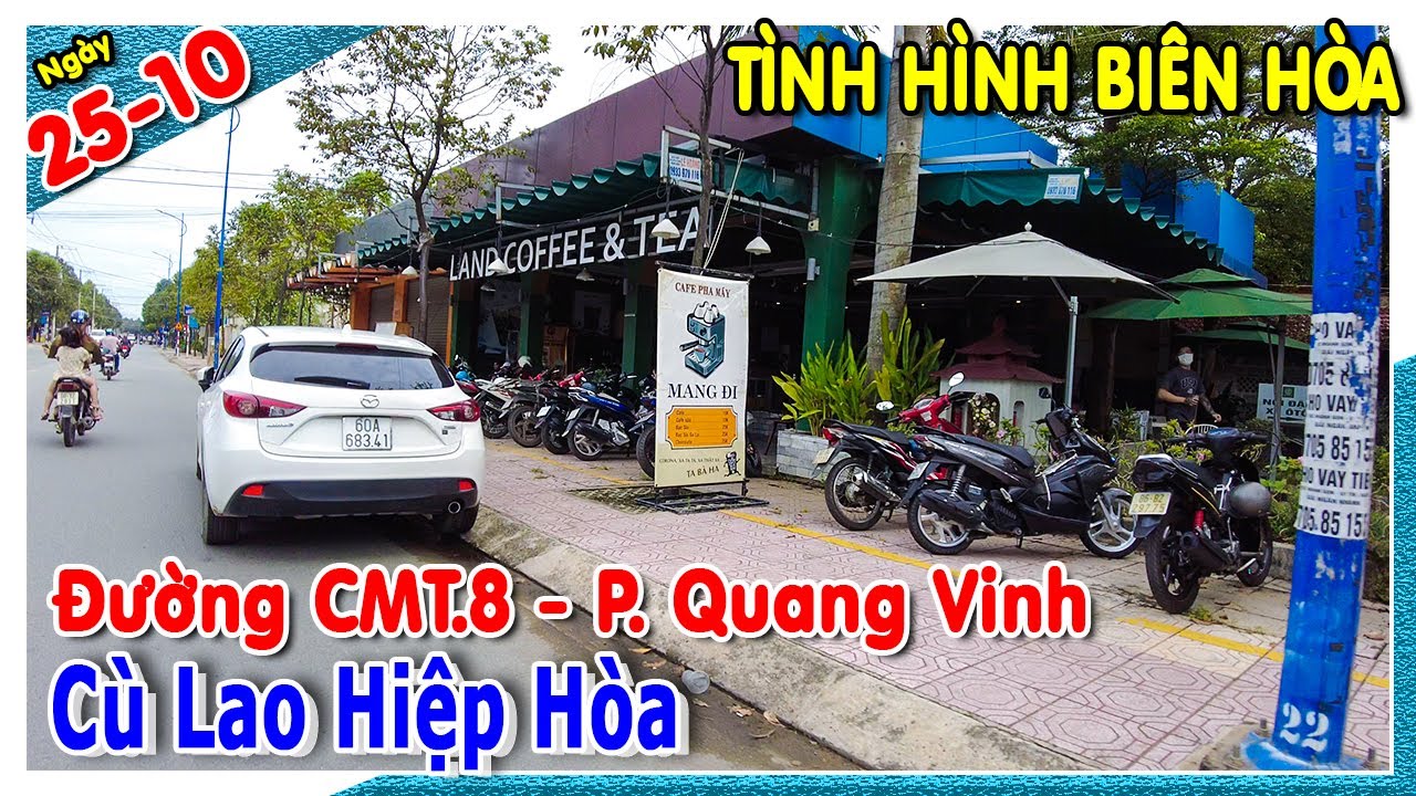 TÌNH HÌNH BIÊN HÒA | Đường CMT-8 Phường Quang Vinh - Cù Lao Hiệp Hòa nhộn nhịp sau 3 tháng phong tỏa
