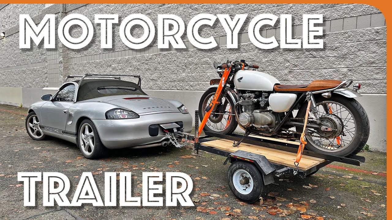 DIY Motorcycle Trailer | Budget Build