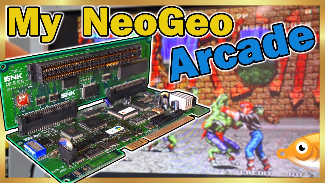 I bought a NeoGeo MVS Arcade in 2023!