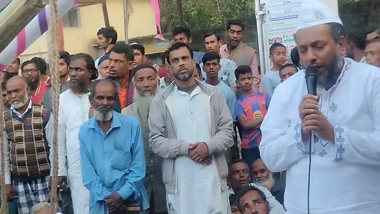 ১০৭তম বার্ষিক উরস শরিফের নিশান উত্তোলনের সূচনা বক্তব্য 