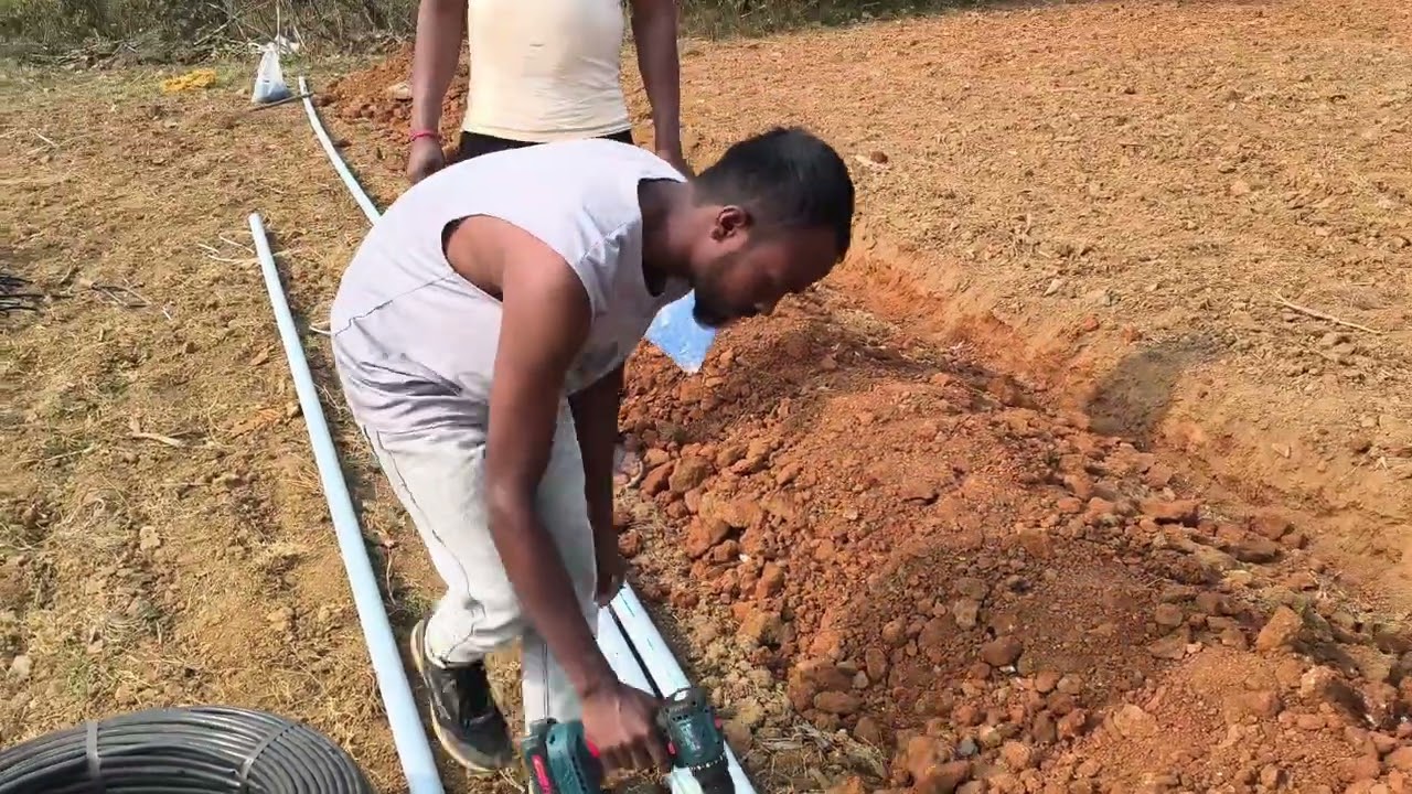 5  एकड़ जमीन में ड्रिप सिंचाई प्रणाली बूंद बूंद सिंचाई कैसे फिटिंग करे। 