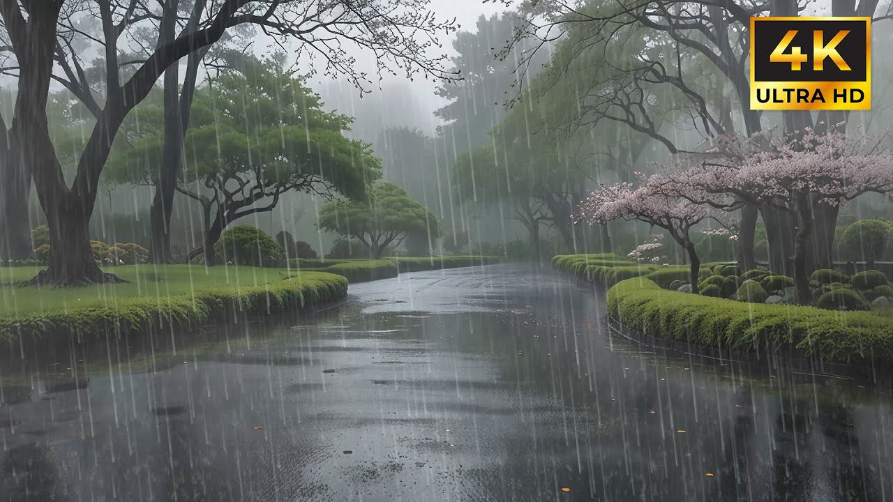 Soothing Rainfall Sounds for Deep Sleep to Fall Asleep Fast and Beat Insomnia Tonight