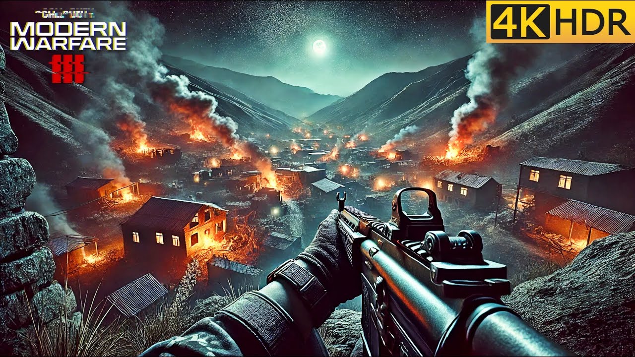 Call of Duty - Crash Site Mission | Epic Urzikstan Border Rescue Walkthrough