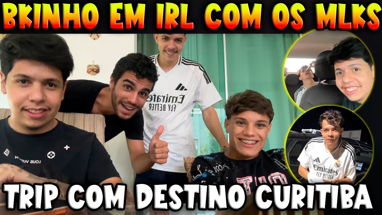 BKINHO EM IRL COM OS MLKS I TRIP COM DESTINO A CURITIBA 🤣🔥😍👀- TROPAS DO GTA RP CLIPS