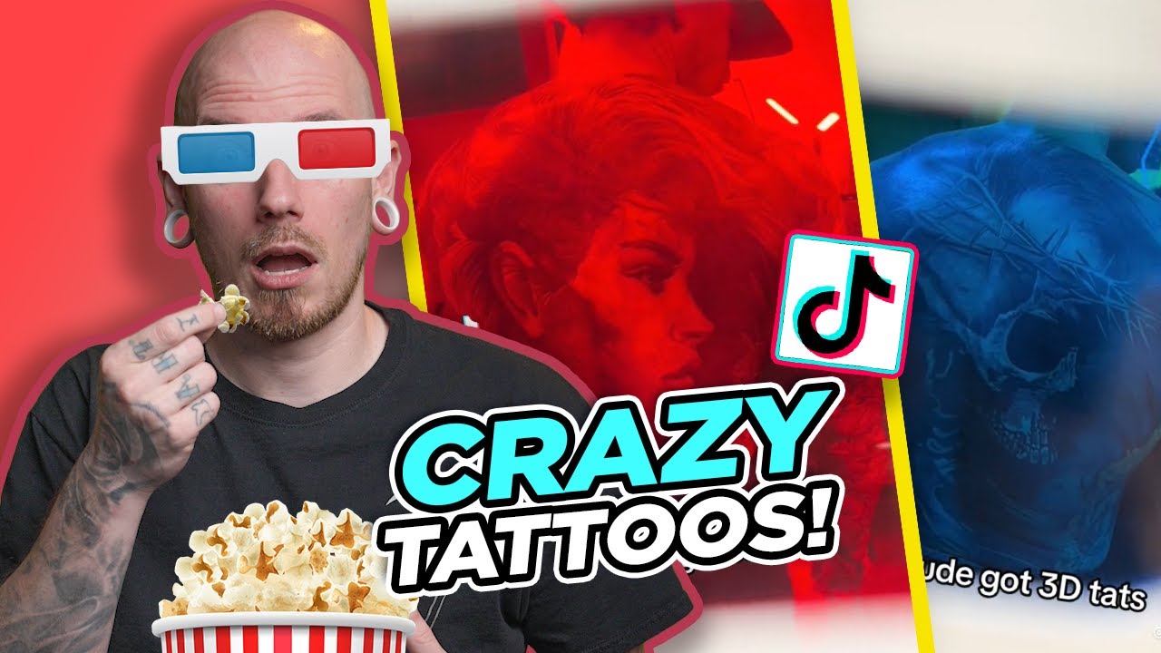 CRAZY TIKTOK TATTOOS | Tattoo Critiques | Pony Lawson