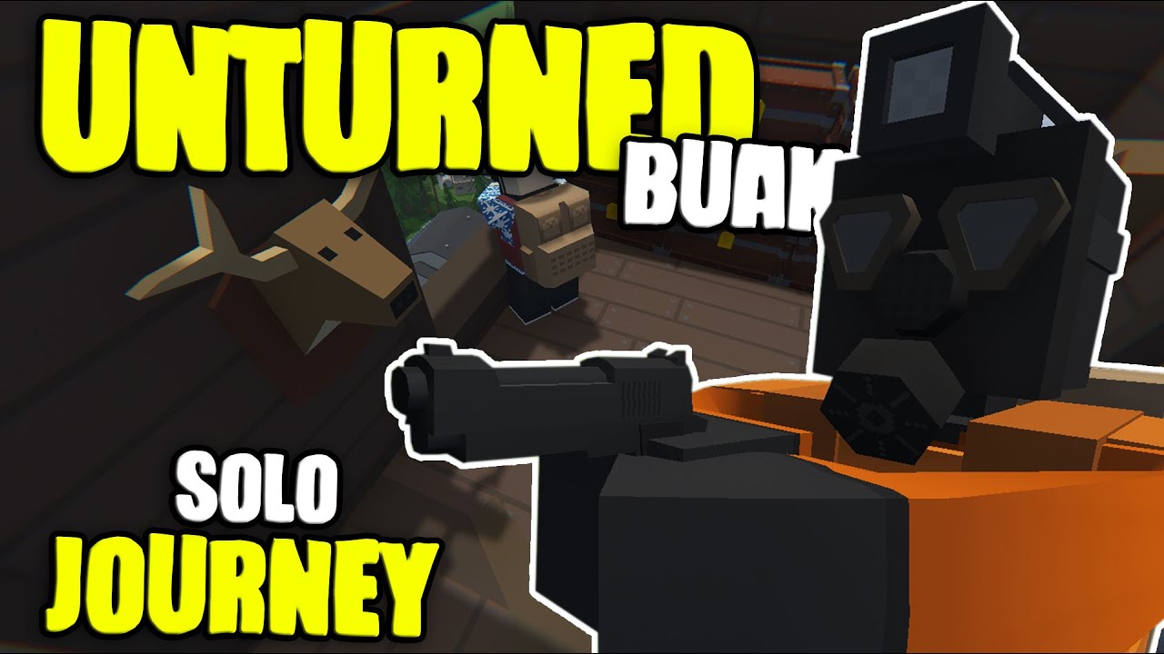 The Solo Journey To Become STACKED - Unturned Buak (Survival PvP)